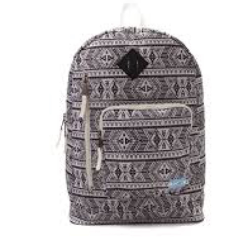 Tom’s tribal backpack